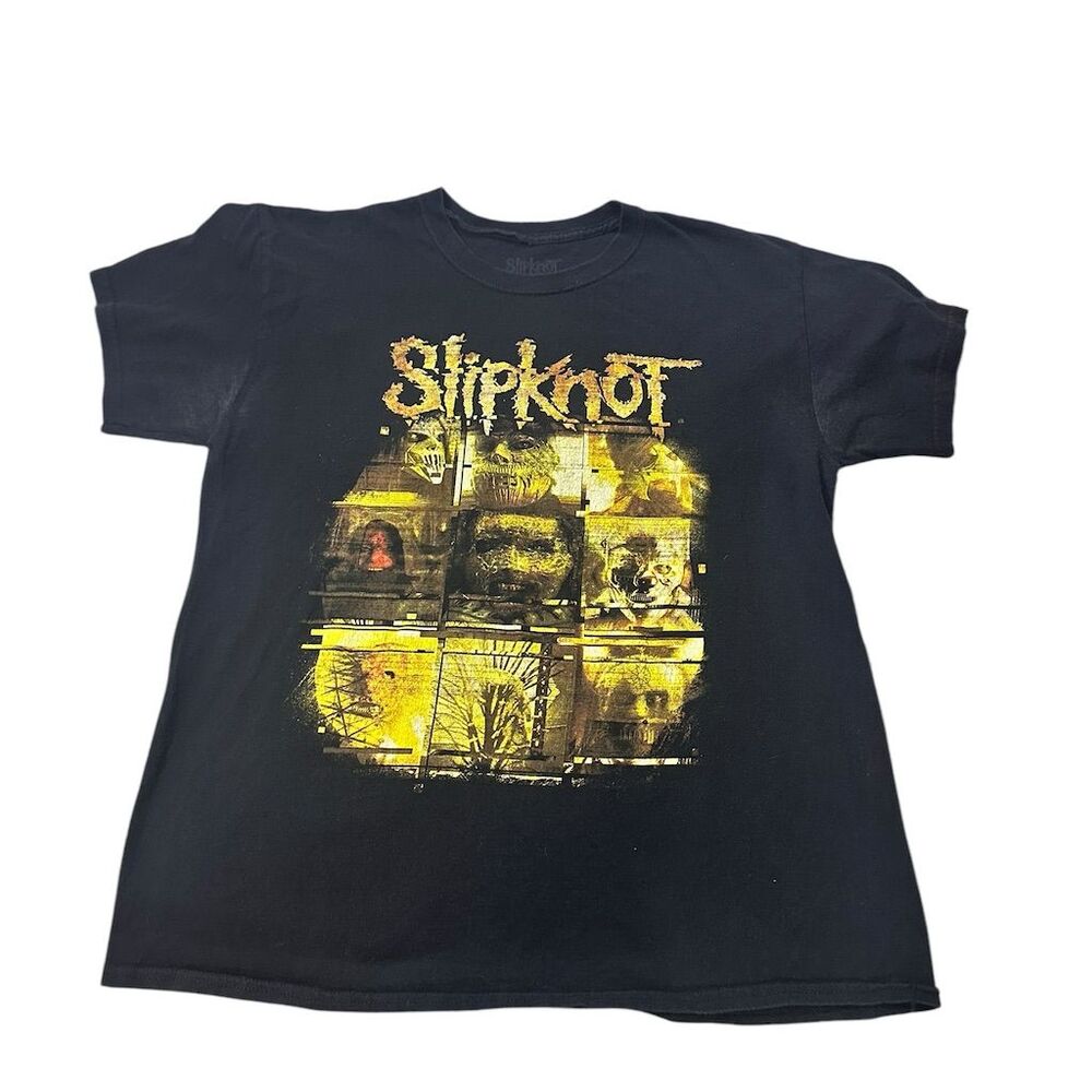 Slipknot "We Are Not Your‎ Kind" Tour T-Shirt Men's L Black Graphic Tee